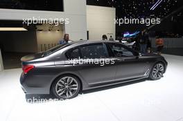 BMW M7 60 LI X Drive 01-02.03.2016. Geneva International Motor Show, Geneva, Switzerland. www.xpbimages.com, EMail: requests@xpbimages.com - copy of publication required for printed pictures. Every used picture is fee-liable. © Copyright: Photo4 / XPB Images