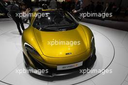 McLaren 675 LT 01-02.03.2016. Geneva International Motor Show, Geneva, Switzerland. www.xpbimages.com, EMail: requests@xpbimages.com - copy of publication required for printed pictures. Every used picture is fee-liable. © Copyright: Photo4 / XPB Images