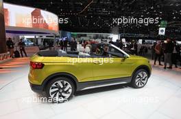 Volkswagen T Croos Breeze 01-02.03.2016. Geneva International Motor Show, Geneva, Switzerland. www.xpbimages.com, EMail: requests@xpbimages.com - copy of publication required for printed pictures. Every used picture is fee-liable. © Copyright: Photo4 / XPB Images