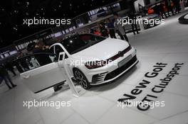 Volkswagen Golf GTI Clubsport 01-02.03.2016. Geneva International Motor Show, Geneva, Switzerland. www.xpbimages.com, EMail: requests@xpbimages.com - copy of publication required for printed pictures. Every used picture is fee-liable. © Copyright: Photo4 / XPB Images