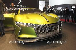 DS E-Tense 01-02.03.2016. Geneva International Motor Show, Geneva, Switzerland. www.xpbimages.com, EMail: requests@xpbimages.com - copy of publication required for printed pictures. Every used picture is fee-liable. © Copyright: Photo4 / XPB Images