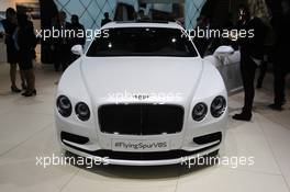Bentley Flying Spur V8S 01-02.03.2016. Geneva International Motor Show, Geneva, Switzerland. www.xpbimages.com, EMail: requests@xpbimages.com - copy of publication required for printed pictures. Every used picture is fee-liable. © Copyright: Photo4 / XPB Images