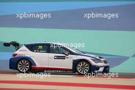 Hussain Karimi (BRN) SEAT Leon, Bas Koeten Racing 01.04.2016. TCR International Series, Rd 1, Sakhir, Bahrain, Friday.