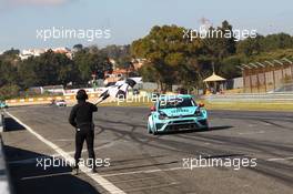 24.04.2016 - Race 2, 2nd position Stefano Comini (SUI) Volkswagen Golf GTI TCR, Leopard Racing 22-24.04.2016 TCR International Series, Round 2, Estoril, Portugal