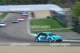 Stefano Comini (SUI) Volkswagen Golf GTI TCR, Leopard Racing 21-22.05.2016 TCR International Series, Round 4, Autodromo Enzo e Dino Ferrari, Imola, San Marino