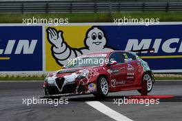Petr Fulin (CZE) Alfa Romeo Giulietta TCR, Mulsanne Racing 17-19.06.2016. TCR International Series, Rd 6, Oschersleben, Germany.
