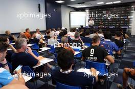Drivers briefing 26.08.2016. TCR International Series, Rd 8, Buriram, Thailand, Friday.