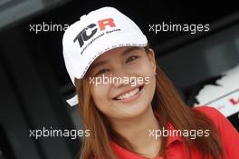 Race 1, Girl in the paddock 28.08.2016. TCR International Series, Rd 8, Buriram, Thailand, Sunday.