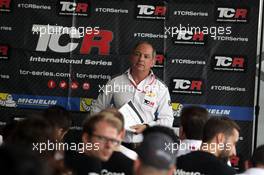 Drivers Briefing 16.09.2016. TCR International Series, Rd 9, Marina Bay Street Circuit, Singapore, Friday.