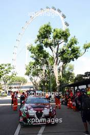 Alfa Romeo Giulietta TCR, Mulsanne Racing 15.09.2016. TCR International Series, Rd 9, Marina Bay Street Circuit, Singapore, Friday.