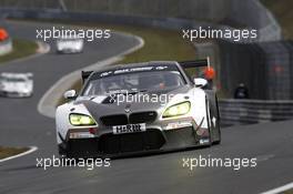 02.04.2016. VLN ADAC Westfalenfahrt, Round 1, Nürburgring, Germany. #31 Schubert Motorsport, BMW M6 GT3, Augusto Farfus (BR) Jörg Müller (DE) Jesse Krohn (FI) This image is copyright free for editorial use © BMW AG