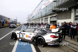 02.04.2016. VLN ADAC Westfalenfahrt, Round 1, Nürburgring, Germany. #31 Schubert Motorsport, BMW M6 GT3, Augusto Farfus (BR) Jörg Müller (DE) Jesse Krohn (FI) This image is copyright free for editorial use © BMW AG