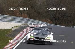 02.04.2016. VLN ADAC Westfalenfahrt, Round 1, Nürburgring, Germany. #31 Schubert Motorsport, BMW M6 GT3, Augusto Farfus (BR) Jörg Müller (DE) Jesse Krohn (FI) This image is copyright free for editorial use © BMW AG