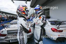 Marco Wittmann, Martin Tomczyk, Schubert Motorsport, BMW M6 GT3 14.05.2016. VLN 58. ADAC ACAS H&R Cup, Round 3, Nurburgring, Germany.  This image is copyright free for editorial use © BMW AG