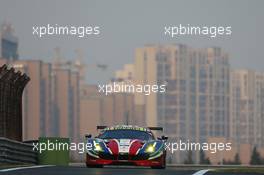 Gianmaria Bruni (ITA) / James Calado (GBR) #51 AF Corse Ferrari F488 GTE. 04.11.2016. FIA World Endurance Championship, Round 8, Six Hours of Shanghai, Shanghai, China, Friday.