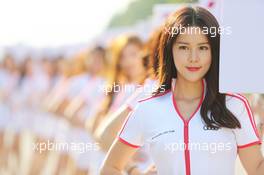 Grid girls. 05.11.2016. FIA World Endurance Championship, Round 8, Six Hours of Shanghai, Shanghai, China, Saturday.