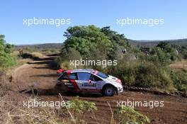 22.04.2015 - Hubert PTASZEK (POL) - Maciek SZCZEPANIAK (POL) Peugeot 208 T16 R5, Peugeot Sport Slovakia 21-24.04.2016 FIA World Rally Championship 2016, Rd 4, Rally Argentina, Villa Carlos Paz, Argentina