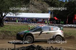 22.04.2015 - Lorenzo Bertelli (ITA)-Simone Scattolin (ITA) Ford Fiesta RS WRC, FWRT 21-24.04.2016 FIA World Rally Championship 2016, Rd 4, Rally Argentina, Villa Carlos Paz, Argentina