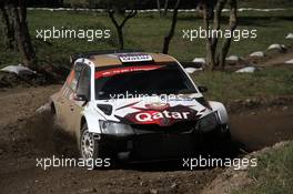 22.04.2015 -  Abdulaziz AL-KUWARI (QAT)-  Killian DUFFY (POL) Skoda Fabia R5, Culture & Sports Qatar Rally Team 21-24.04.2016 FIA World Rally Championship 2016, Rd 4, Rally Argentina, Villa Carlos Paz, Argentina