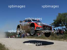 22.04.2016 - Dani Sordo (ESP)-Marc Marti (ESP), Hyundai New i20 WRC, Hyundai Motorsport 21-24.04.2016 FIA World Rally Championship 2016, Rd 4, Rally Argentina, Villa Carlos Paz, Argentina