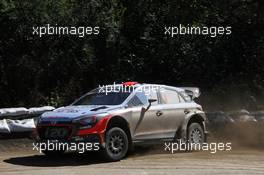 22.04.2015 - Dani Sordo (ESP)-Marc Marti (ESP), Hyundai New i20 WRC, Hyundai Motorsport 21-24.04.2016 FIA World Rally Championship 2016, Rd 4, Rally Argentina, Villa Carlos Paz, Argentina