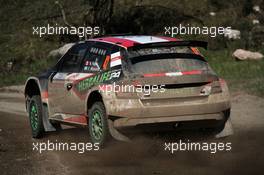 22.04.2015 -  NicolÃ¡s FUCHS (PER) -  Fernando MUSSANO (ARG) Skoda Fabia R5 21-24.04.2016 FIA World Rally Championship 2016, Rd 4, Rally Argentina, Villa Carlos Paz, Argentina