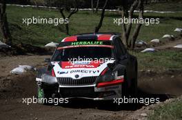 22.04.2015 -  NicolÃ¡s FUCHS (PER) -  Fernando MUSSANO (ARG) Skoda Fabia R5 21-24.04.2016 FIA World Rally Championship 2016, Rd 4, Rally Argentina, Villa Carlos Paz, Argentina