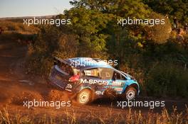 21.04.2016 - Mads Ostberg (NOR) - Ola Floene (NOR) Ford Fiesta RS WRC, Mâ€Sport World Rally Team 21-24.04.2016 FIA World Rally Championship 2016, Rd 4, Rally Argentina, Villa Carlos Paz, Argentina