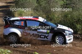 22.04.2015 - Ott Tanak (EAU)- Raigo Molder (EST), Ford Fiesta RS WRC, DMACK World Rally Team 21-24.04.2016 FIA World Rally Championship 2016, Rd 4, Rally Argentina, Villa Carlos Paz, Argentina