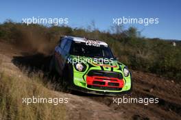 21.04.2016 - Valeriy Gorban (UKR)-Volodymyr Korsia (UKR) BMW-Mini Countryman WRC, Eurolamp World Rally Team 21-24.04.2016 FIA World Rally Championship 2016, Rd 4, Rally Argentina, Villa Carlos Paz, Argentina