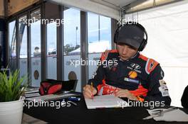 Nicolas Gilsoul (BEL) 17-20.11.2016 FIA World Rally Championship 2016, Rd 14, Australia, Coffs Harbour, Australia