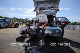 Dani Sordo (ESP) Hyundai i20 WRC & 17-20.11.2016 FIA World Rally Championship 2016, Rd 14, Australia, Coffs Harbour, Australia