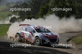 Hubert Ptaszek (POL) Maciek Szczepaniak (POL) Peugeot 208 T16 17-20.11.2016 FIA World Rally Championship 2016, Rd 14, Australia, Coffs Harbour, Australia