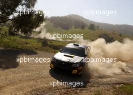 Brendan Reeves (AUS) Rhianon Gelsimono (AUS) Subaru Impreza WRX Sti 17-20.11.2016 FIA World Rally Championship 2016, Rd 14, Australia, Coffs Harbour, Australia