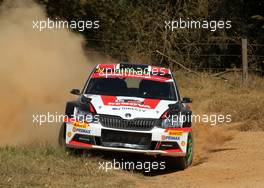 Nicholas Fuchs (PER) Fernando Mussano (ARG) Skoda Fabia R5 17-20.11.2016 FIA World Rally Championship 2016, Rd 14, Australia, Coffs Harbour, Australia