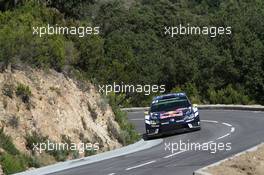 Andreas Mikkelsen (NOR)-Anders Jaeger (NOR) Volkswagen Polo, Volkswagen Motorsport II 29.09-02.10.2016 FIA World Rally Championship 2016, Rd 10, Rally Tour De Corse, Ajaccio, Trier, France