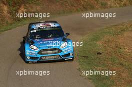 Mads Ostberg (NOR) - Ola Floene (NOR) Ford Fiesta RS WRC, Mâ€Sport World Rally Team 29.09-02.10.2016 FIA World Rally Championship 2016, Rd 10, Rally Tour De Corse, Ajaccio, Trier, France