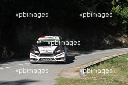 Ott Tanak (EAU)- Raigo Molder (EST), Ford Fiesta RS WRC, DMACK World Rally Team 29.09-02.10.2016 FIA World Rally Championship 2016, Rd 10, Rally Tour De Corse, Ajaccio, Trier, France