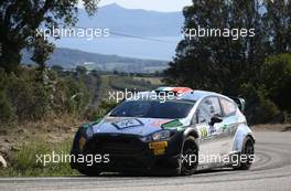 Lorenzo Bertelli (ITA) Simone Scattolin (ITA), Ford Fiesta WRC,F.W.R.T. 29.09-02.10.2016 FIA World Rally Championship 2016, Rd 10, Rally Tour De Corse, Ajaccio, Trier, France