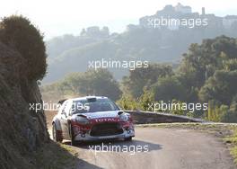 Kris Meeke (GBR)-Paul Nagle (IRL) Citroen DS3 WRC, Abu Dhabi Total World Rally Team 29.09-02.10.2016 FIA World Rally Championship 2016, Rd 10, Rally Tour De Corse, Ajaccio, Trier, France
