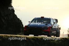 Dani Sordo (ESP)-Marc Marti (ESP), Hyundai New i20 WRC, Hyundai Motorsport 29.09-02.10.2016 FIA World Rally Championship 2016, Rd 10, Rally Tour De Corse, Ajaccio, Trier, France