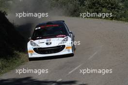 Guy Fiori (FRA) Julien Tavera (FRA), Peugeot 207 S2000 29.09-02.10.2016 FIA World Rally Championship 2016, Rd 10, Rally Tour De Corse, Ajaccio, Trier, France