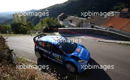 Eric Camilli (FRA)-Benjamin Veillas Ford Fiesta RS WRC, Mâ€Sport World Rally Team 29.09-02.10.2016 FIA World Rally Championship 2016, Rd 10, Rally Tour De Corse, Ajaccio, Trier, France