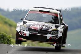 Abdulaziz AL-KUWARI (QAT)-  Killian DUFFY (POL) Skoda Fabia R5, Culture & Sports Qatar Rally Team 18-24.08.2016 FIA World Rally Championship 2016, Rd 9, Rally Deutschland, Trier, Germany
