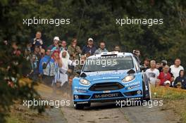 Eric Camilli (FRA)-Benjamin Veillas Ford Fiesta RS WRC, Mâ€Sport World Rally Team 18-24.08.2016 FIA World Rally Championship 2016, Rd 9, Rally Deutschland, Trier, Germany