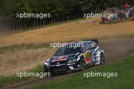 Jari-Matti Latvala (FIN) Miikka Anttila (FIN), VW Polo WRC, Volkswagen Motorsport 18-24.08.2016 FIA World Rally Championship 2016, Rd 9, Rally Deutschland, Trier, Germany