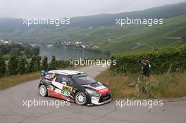 Stephane Lefebvre (FRA) Gabin Moreau (FRA), Citroen DS3 WRC, Abu Dhabi Total WRT 18-24.08.2016 FIA World Rally Championship 2016, Rd 9, Rally Deutschland, Trier, Germany