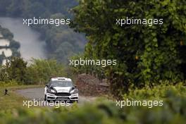 Ott Tanak (EAU)- Raigo Molder (EST), Ford Fiesta RS WRC, DMACK World Rally Team 18-24.08.2016 FIA World Rally Championship 2016, Rd 9, Rally Deutschland, Trier, Germany