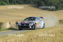 Sebastien Ogier (FRA)-Julien Ingrassia (FRA) Volkswagen Polo, Volkswagen Motorsport 18-24.08.2016 FIA World Rally Championship 2016, Rd 9, Rally Deutschland, Trier, Germany
