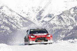 Kris Meeke, Paul Nagle (CitroÃ«n DS3 WRC,  CitroÃ«n Total Abu Dhabi WRT) 20-24.01.2016 FIA World Rally Championship 2016, Rd 1, Rally Monte Carlo, Monte Carlo, Monaco